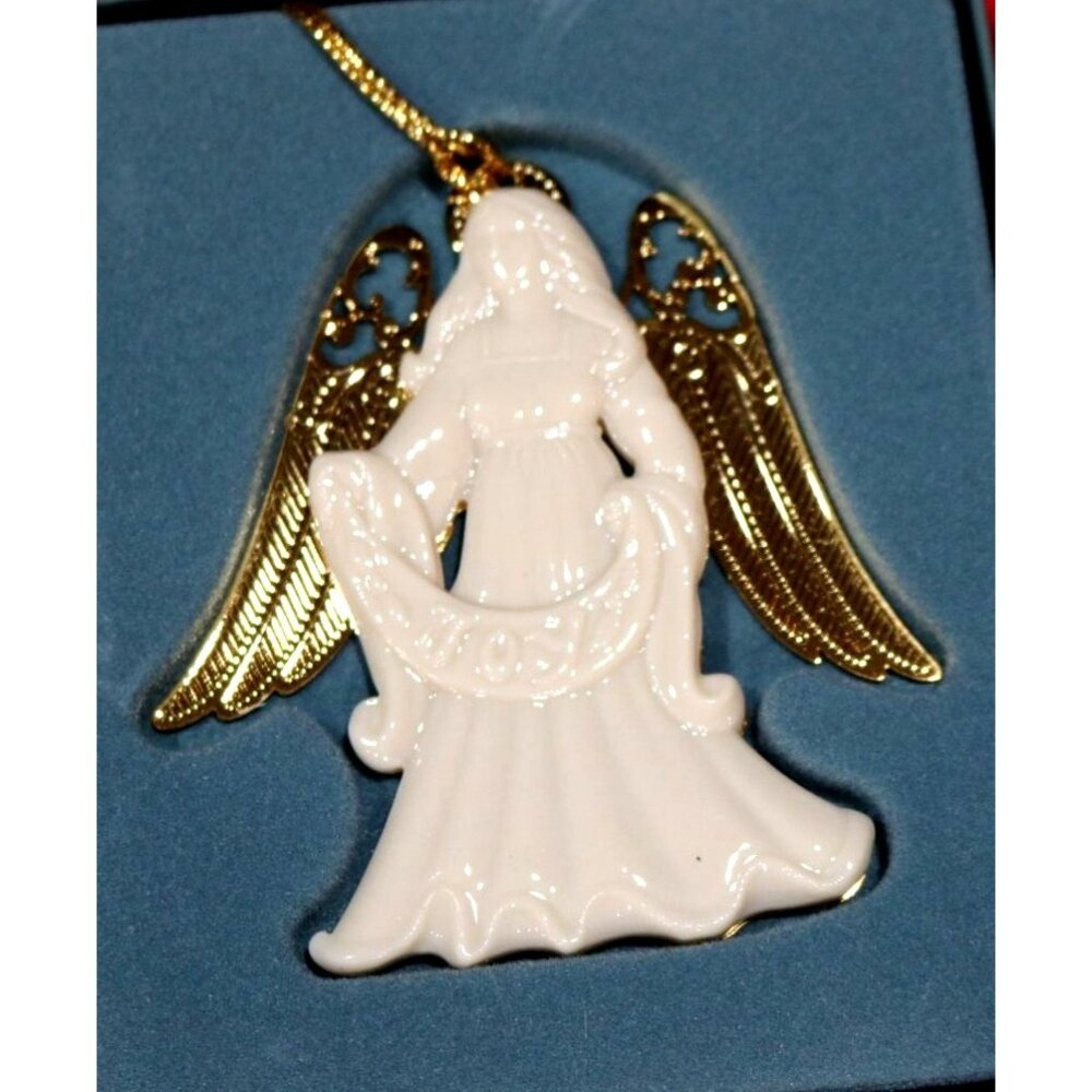 Vintage Lenox Ornaments Three Gorgeous New In Box - Picture 8 of 9